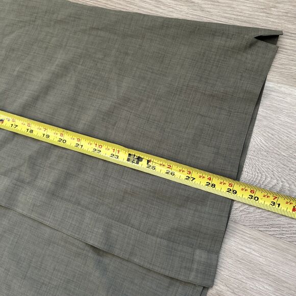 Hugo Boss Button Up Shirt Mens Medium Regular Fit Green Gray Long Sleeve Casual - Picture 6 of 9